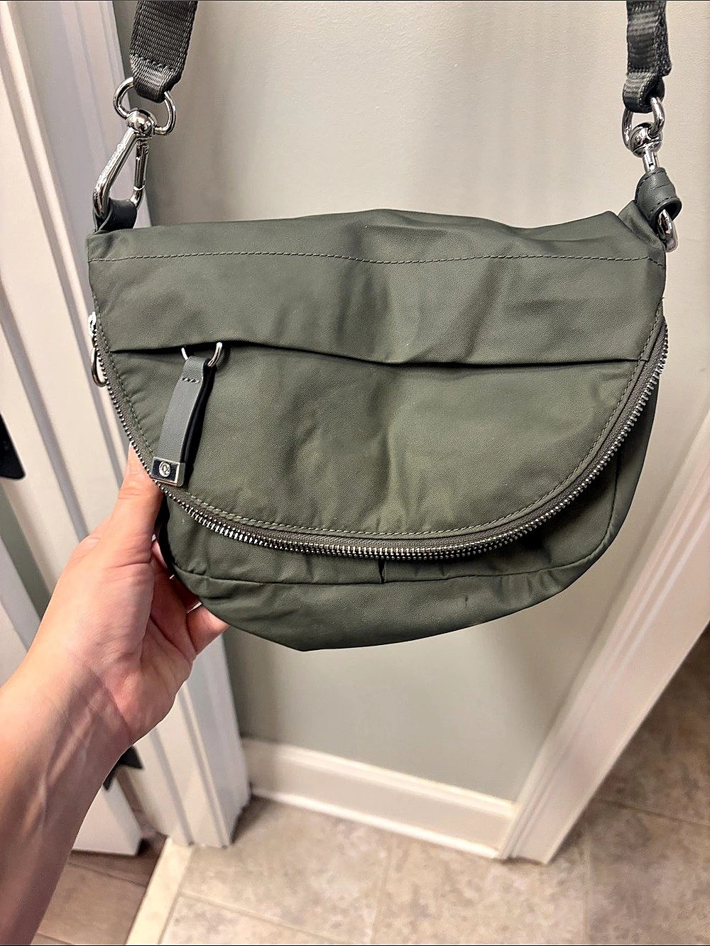 lululemon Green Shoulder Bag